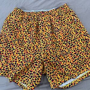 Leopard Athletic 2-in-1 “Freeballer” Shorts